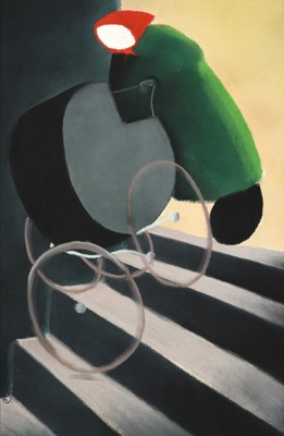 Lot 528 - Mackenzie Thorpe (b.1956) "High Pertemkin"...