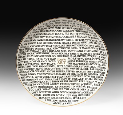 Lot 684 - Sir Grayson Perry CBE, RA, Hon FRIBA (b.1960) "...