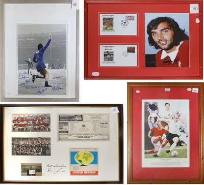 Lot 3057 - George Best Autographed Photographs