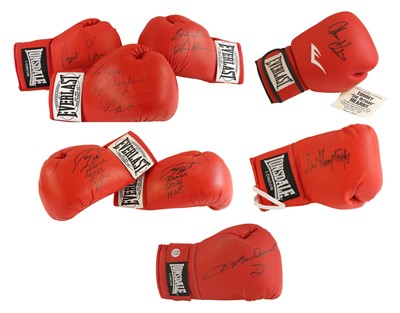 Lot 3006 - Autographed Boxing Gloves