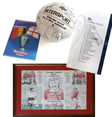 Lot 3067 - Tommy Smith - The Anfield Iron Signed Print