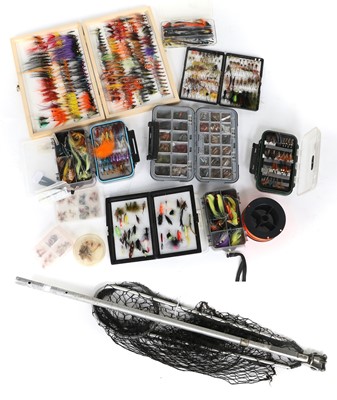 Lot 3136 - A Quantity of Various Flies and Fly Boxes