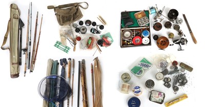 Lot 3149 - An Assortment of Various Fishing Items