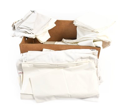 Lot 2021 - Assorted White Linen Bearing the CC41 Utility...