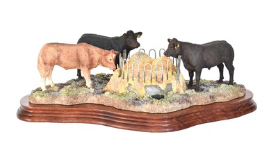 Lot 168 - Border Fine Arts 'Winter Rations', model...