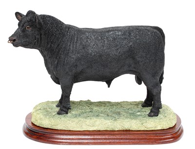 Lot 109 - Border Fine Arts 'Aberdeen Angus Bull' (Style...