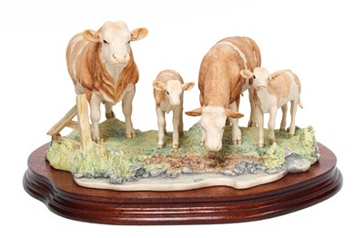 Lot 153 - Border Fine Arts 'Simmental Family', model No....