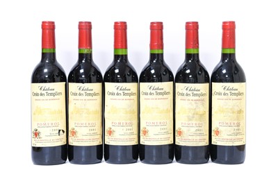 Lot 24 - Château Croix Des Templiers 2001 Pomerol (six...