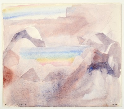 Lot 560 - Norman Adams RA (1927-2005) ''Mist and Rain on...