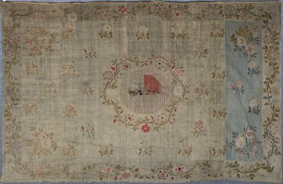 Lot 2057 - *19th Century European Wool Needlework Wall...