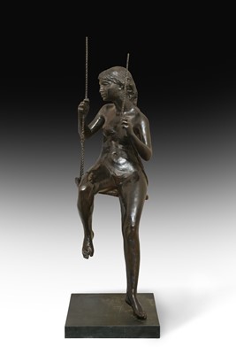 Lot 622 - Sydney Harpley RA (1927-1992) “Girl on a...