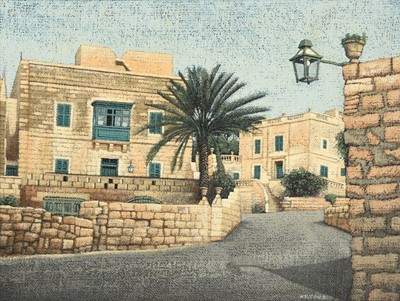 Lot 533 - Stuart Walton (b.1933) Continental town Signed...