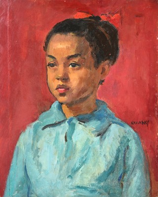 Lot 624 - Philip Naviasky (1894-1983) Portrait of a...