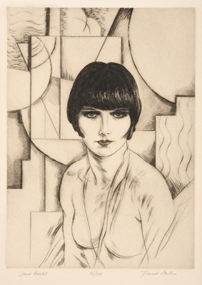 Lot 543 - Frank Martin (1921-2005) "Louise Brooks"...