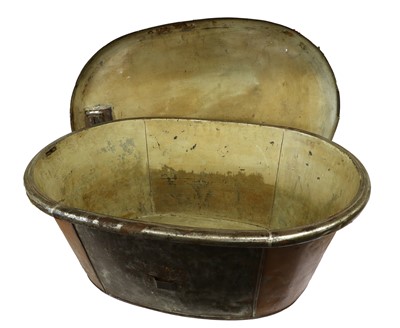 Lot 428 - A Rare First World War Officer's Tin Campaign...