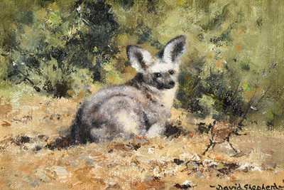 Lot 635 - David Shepherd CBE, FRSA, FGRA (1931-2017) Bat...