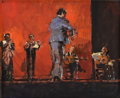 Lot 601 - Tom Coates NEAC (1941-2023) Flamenco Evening...