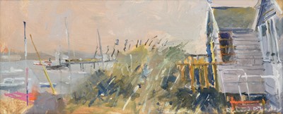 Lot 617 - Richard Pikesley RWS, PPNEAC (b.1951) “Rain at...
