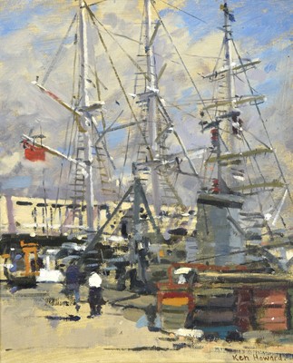 Lot 611 - Ken Howard OBE, RA, RBA, NEAC (1932-2022) Sail...