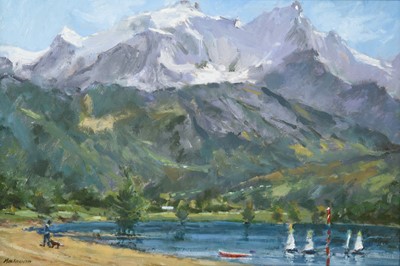 Lot 586 - Pat Maclaurin (1933-2022) “Sailing School near...
