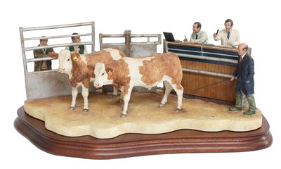 Lot 165 - Border Fine Arts 'Under the Hammer' (Simmental...