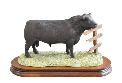 Lot 108 - Border Fine Arts 'Aberdeen Angus Bull' (Style...