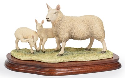 Lot 141 - Border Fine Arts 'North Country Cheviot Ewe...