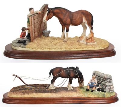 Lot 97 - Border Fine Arts 'Ploughman's Lunch', model No....