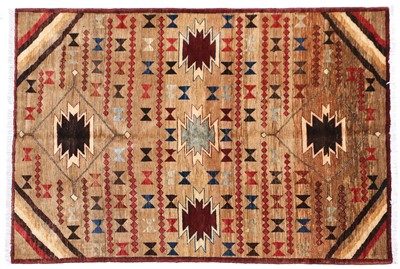 Lot 1256 - Hand-Knotted Modernist Rug The field with...
