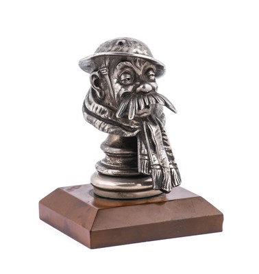 Lot 517 - Bruce Bairnsfather: A Chromed or Nickel-Plated...