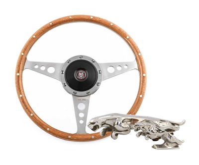 Lot 532 - A 1950's/60's Moto-Lita Three-Spoke Jaguar...