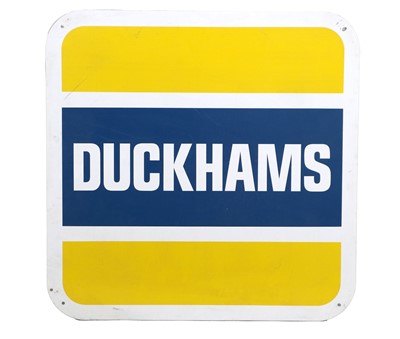 Lot 574 - A Single-Sided Aluminium Advertising Sign:...