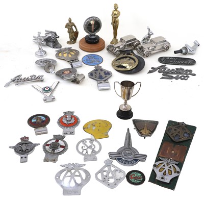 Lot 521 - A Quantity of 1950's and Later Car Badges, to...