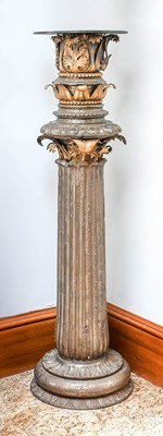 Lot 621 - A Pair of Victorian Cast Iron Columns, late...
