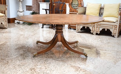 Lot 618 - A George III-Style Burr Oak and...