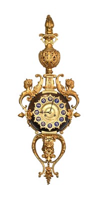 Lot 622 - A French Gilt Bronze Gothic Style Striking...