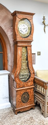 Lot 616 - A French Provincial Striking Longcase Clock,...