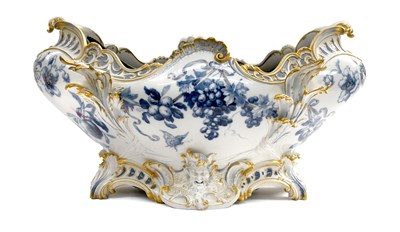 Lot 695 - A Berlin Porcelain Centrepiece of Country...