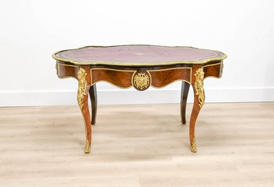 Lot 871 - A Louis XV-Style Kingwood and Gilt...