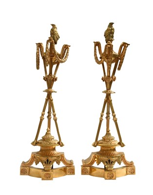 Lot 894 - A Pair of French Gilt-Metal Ornaments, circa...