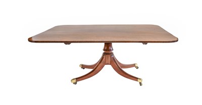 Lot 897 - A George IV Mahogany Flip-Top Breakfast Table,...