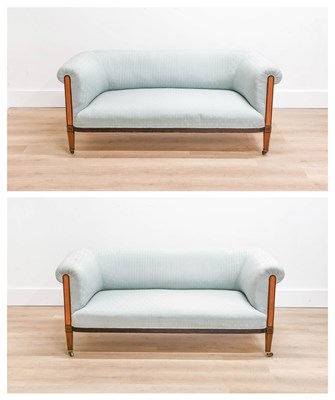 Lot 934 - A Pair of Victorian Mahogany and...
