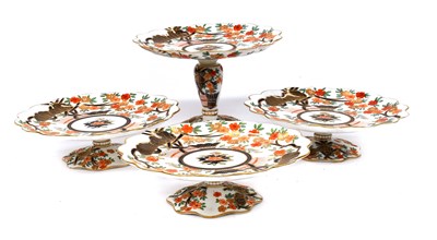 Lot 1126 - A Coalport Porcelain Part Dessert Service,...