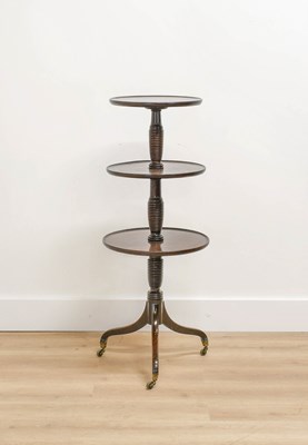 Lot 736 - A Mahogany Dumb Waiter, part early 19th...