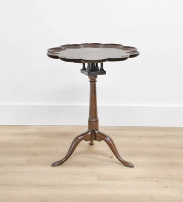 Lot 762 - A George III Style Mahogany Tripod Table, 19th...
