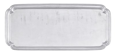 Lot 852 - A George V Silver Tray