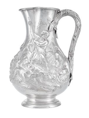 Lot 806 - A Victorian Silver Jug