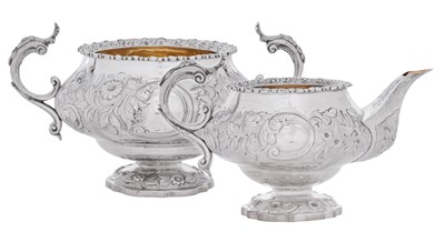 Lot 790 - A George IV Silver Cream-Jug and Sugar-Bowl