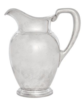 Lot 855 - An American Silver Water-Jug