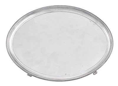 Lot 998 - A George III Silver Salver